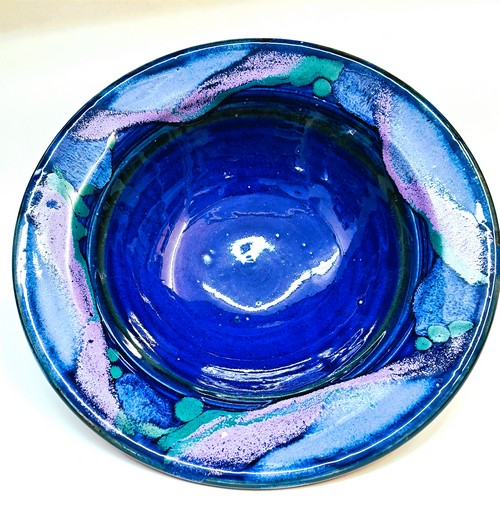 Click to view detail for #260301 Bowl Coballt 10x3 $22